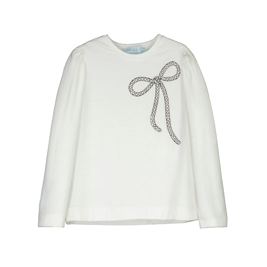 LS Tee w. Bow-abel & lula FW25