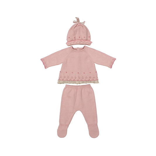 3pc Knit Layette Set-Mayoral FW24