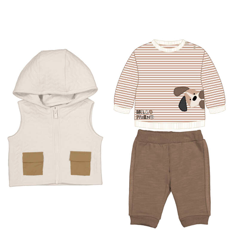 3pc DogTracksuit w Vest- Mayoral FW25