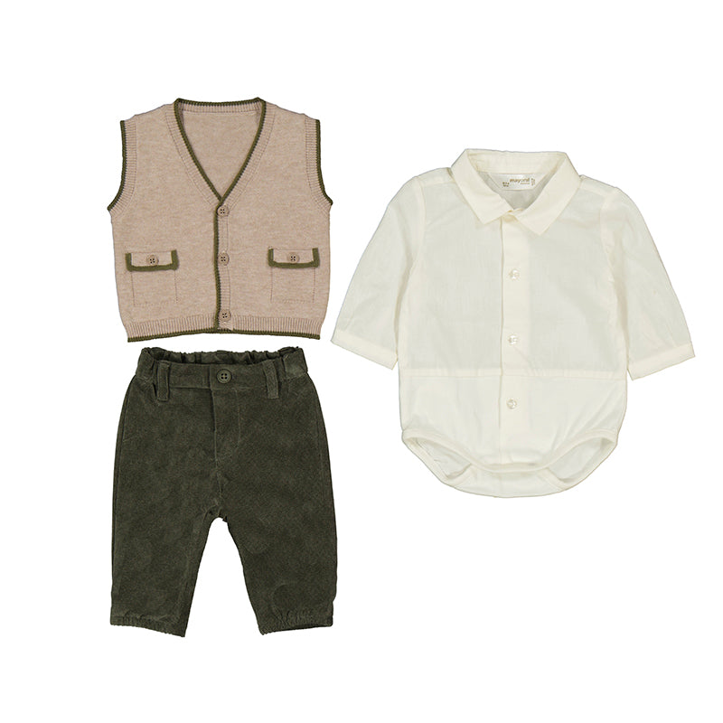 3pc Trouser/Vest Set- Mayoral FW25