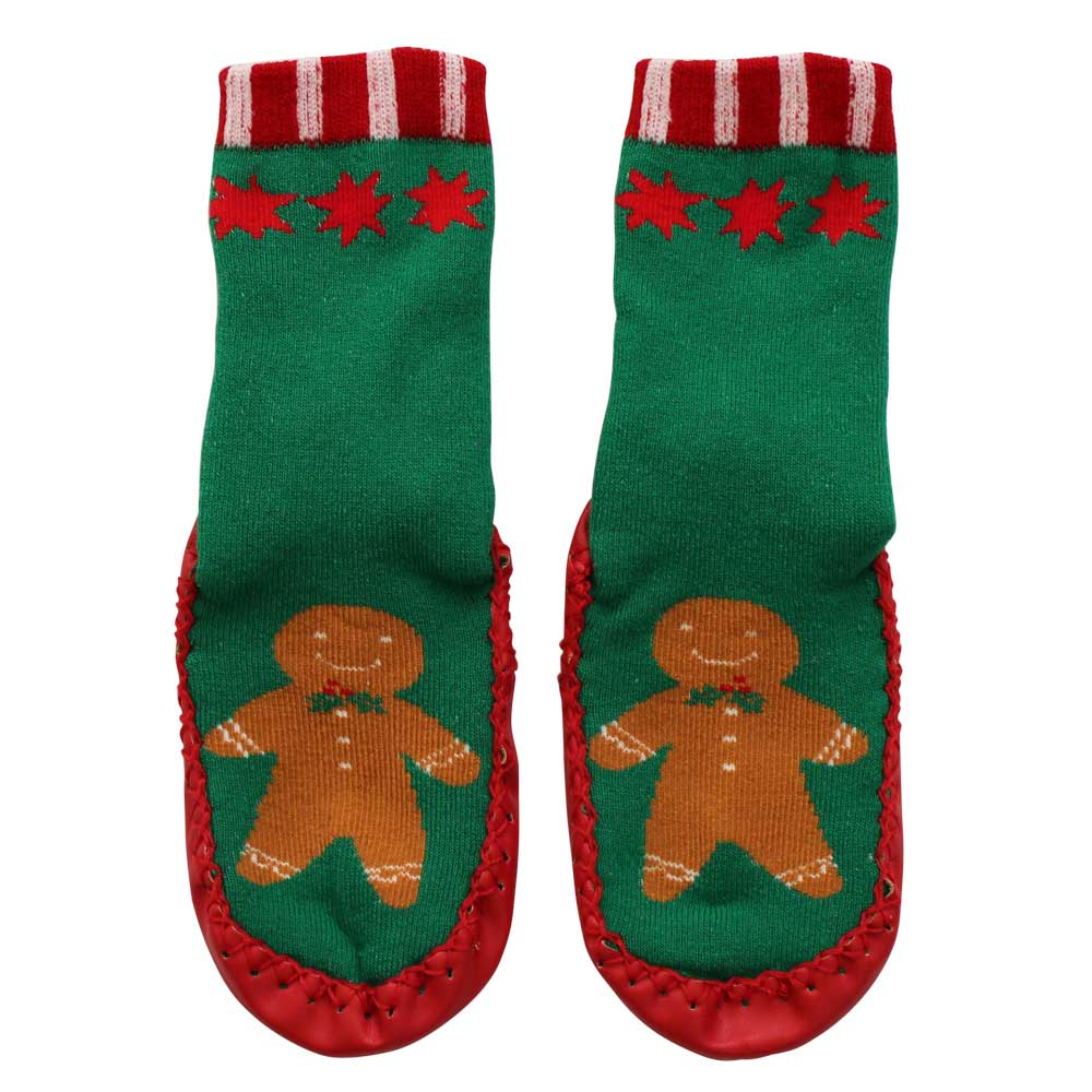 Gingerbread Man Moccasin - Powell Craft