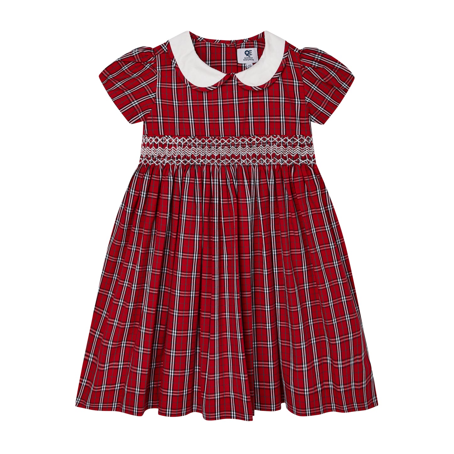 Hollis Red Tartan Dress - Question Everything FW24