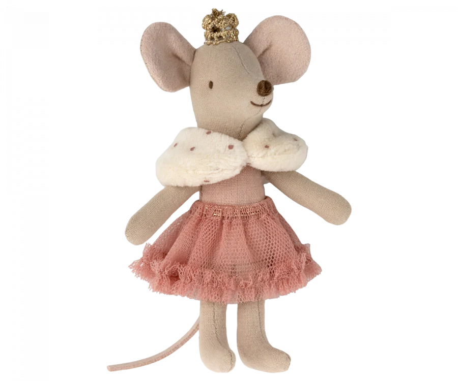 Little Sister Princess Mouse in Matchbox - Maileg