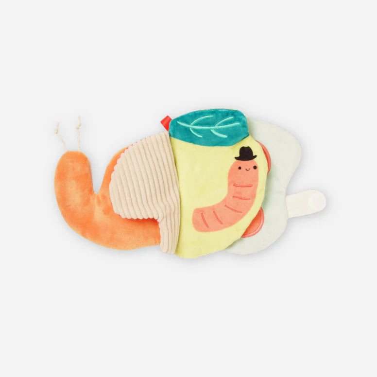 Silly Snail  Sensory  Soft Book - Manhattan Toy Co.