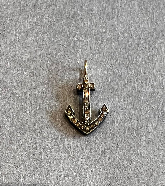 Vintage Diamond Anchor