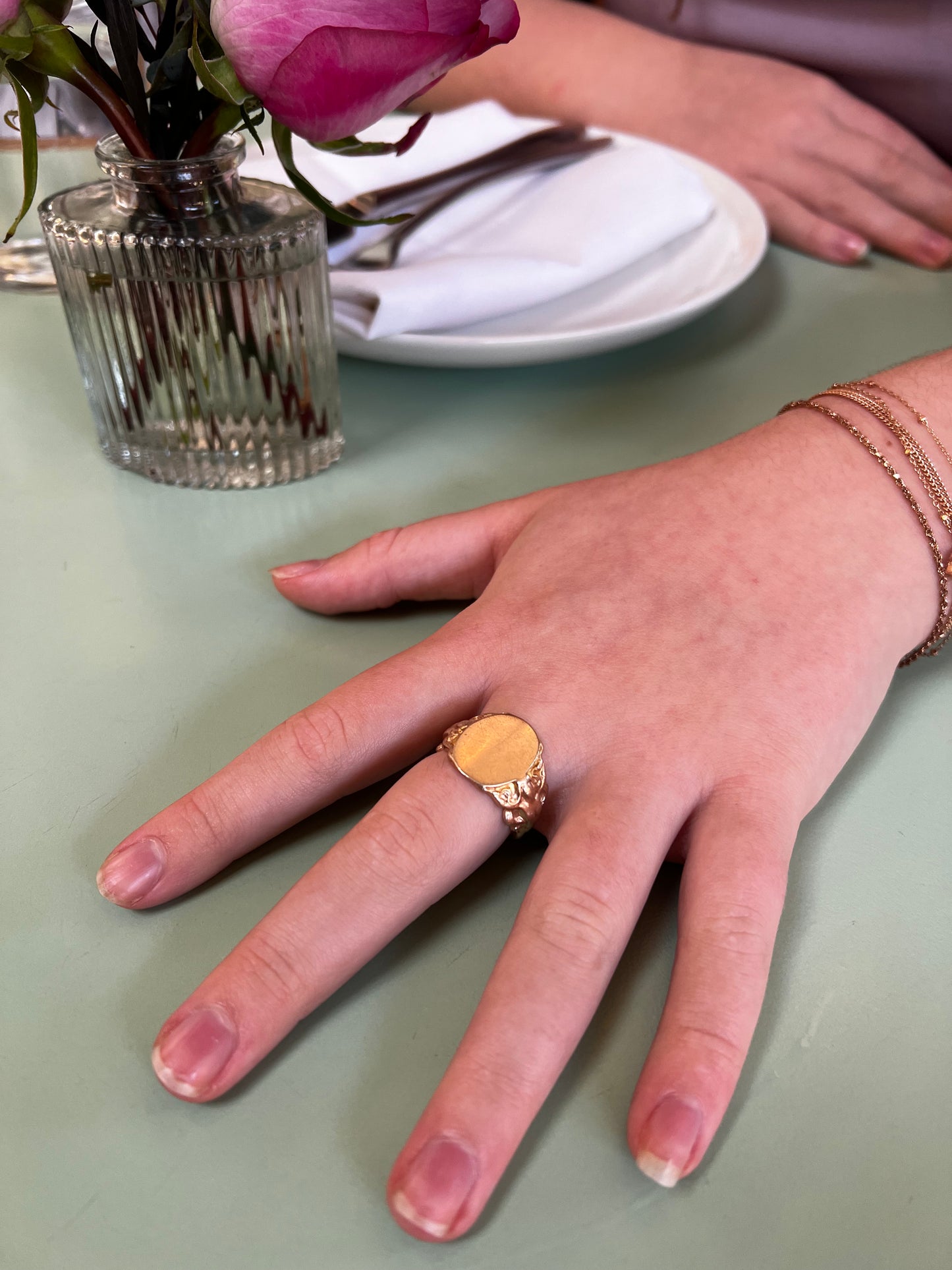Antique 14k Signet Ring