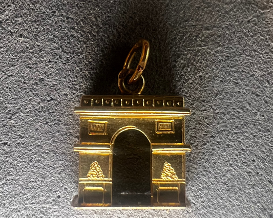 Vintage 18k Stanhope Arc De Triomphe Charm