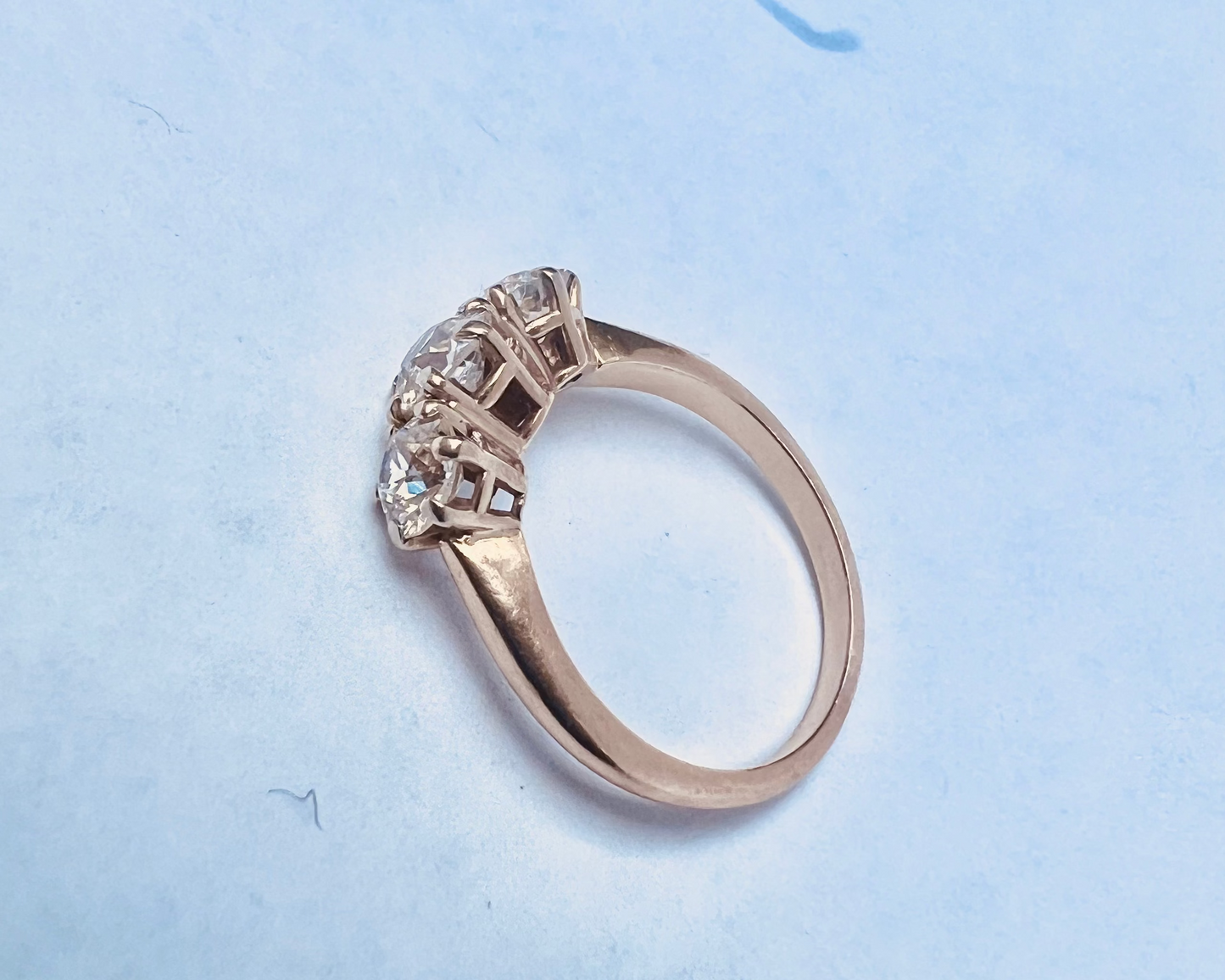 Antique 3-Stone Diamond Ring