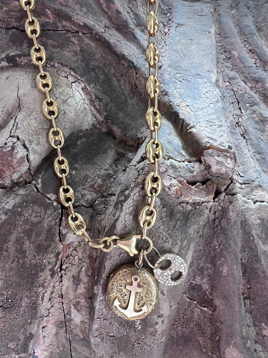 Vintage 14K Mariner Chain