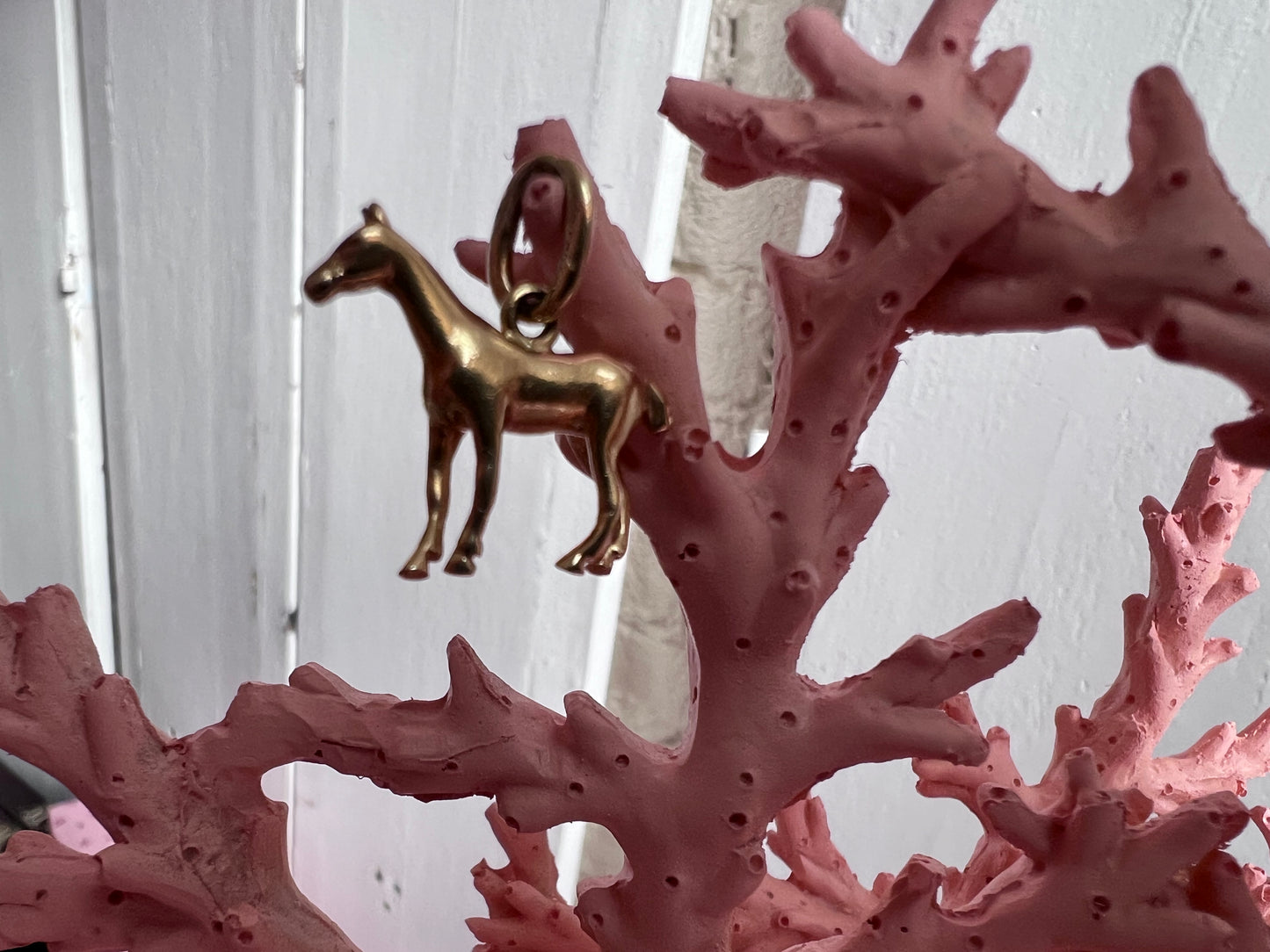 Vintage 14K Horse Charm