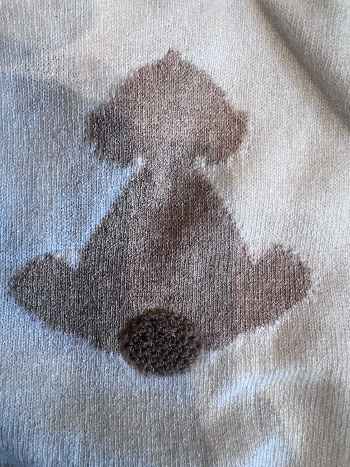 2pc Knit Puppy Sweater & Pants- Petit Bateau FW26