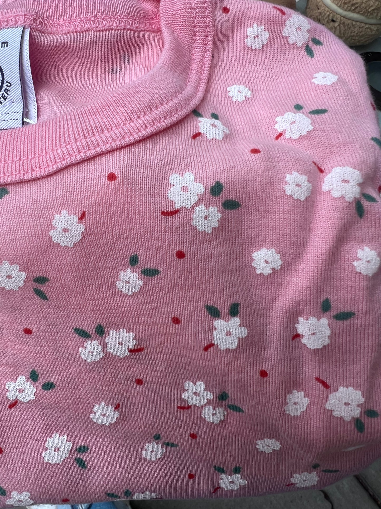 Pink Floral LS Loungewear  - Petit Bateau FW26
