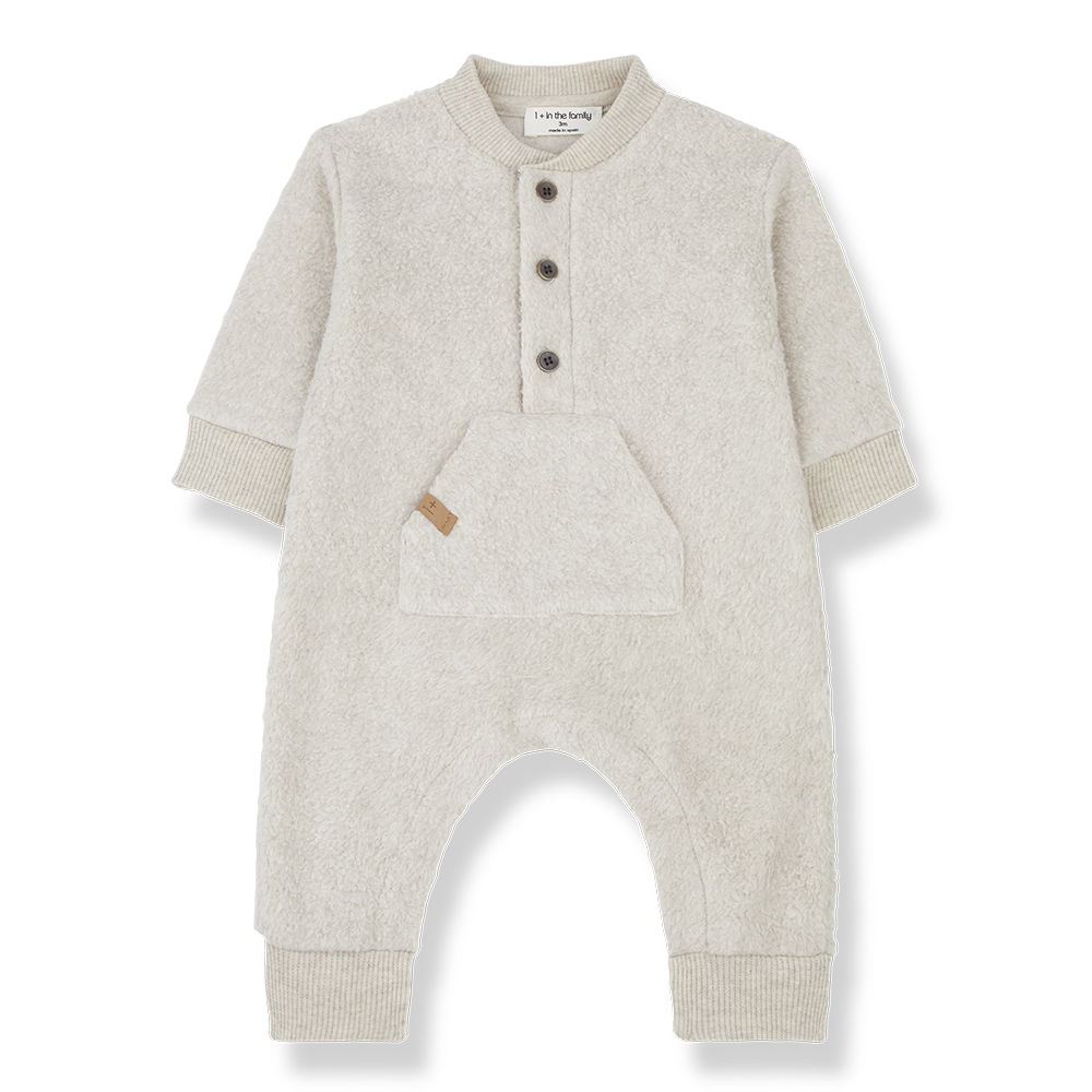 Sherpa Front Pocket Jumpsuit - One More in the Family FW24