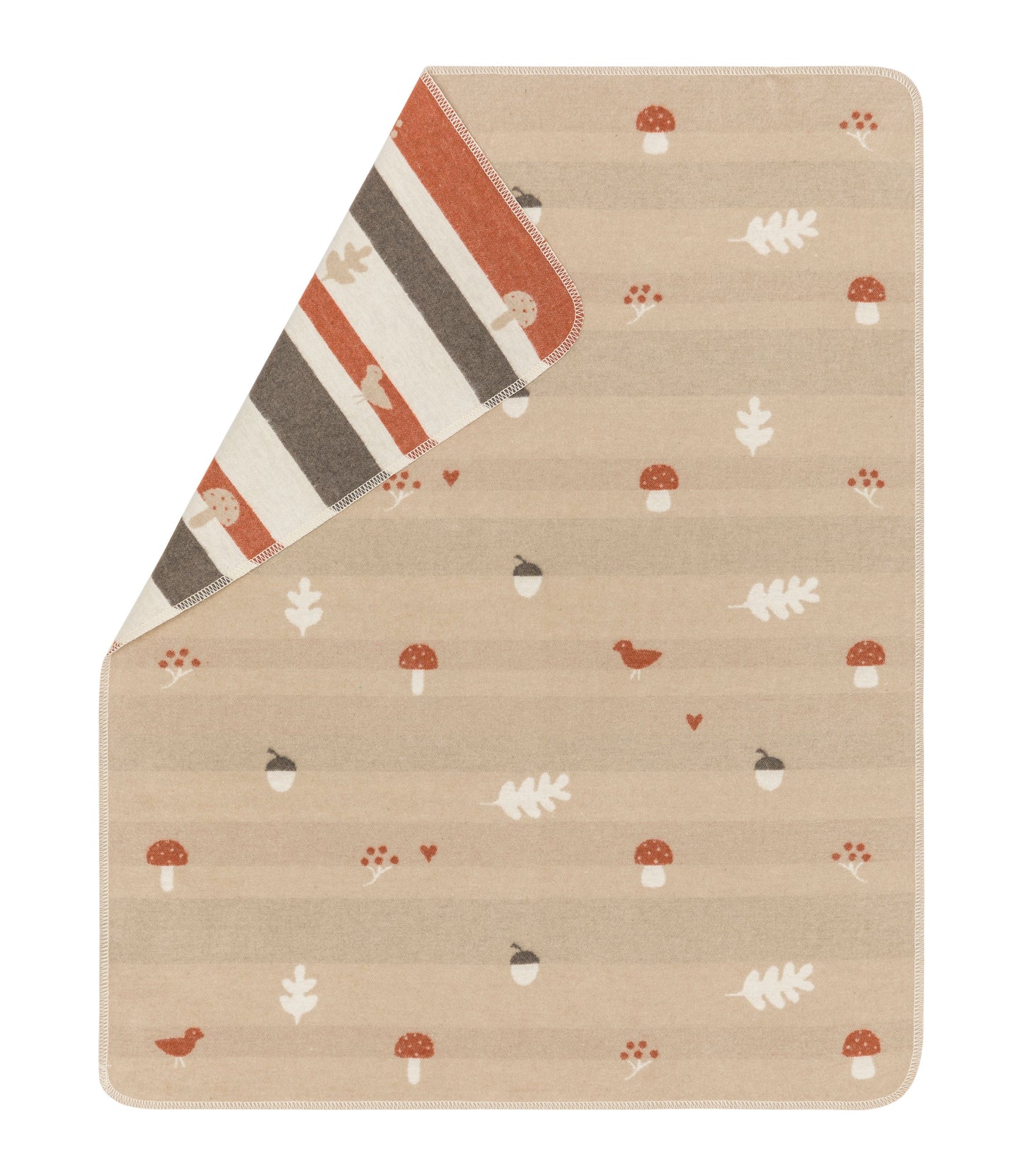 Acorn Forest Friends Blanket - David Fussenegger