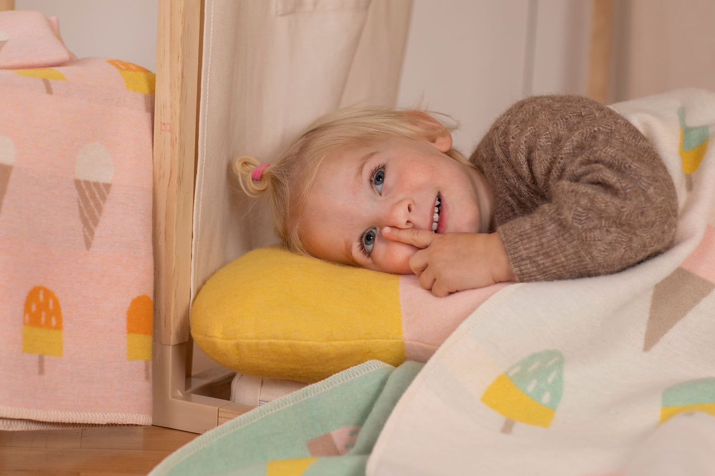 Gelato Dreams Toddler Blanket/Throw - David Fussenegger