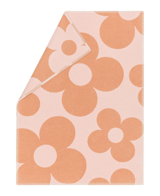 Geometric Flowers 100% Organic Cotton Blanket - David Fussenegger