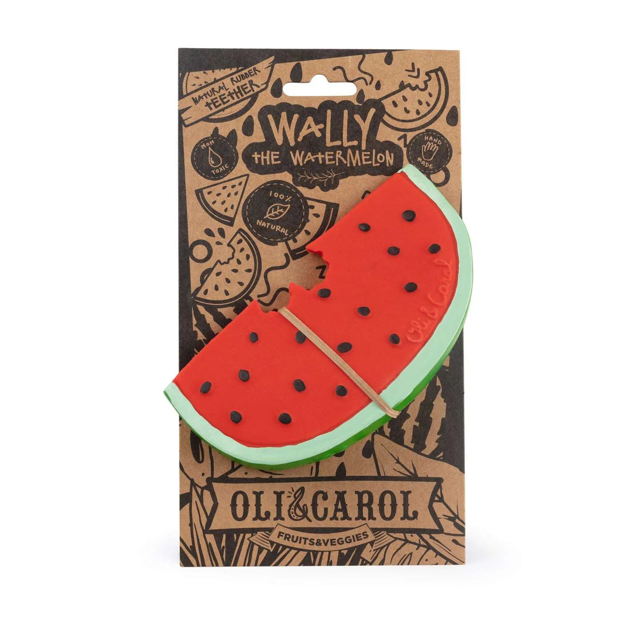 Wally the Watermelon Teether - Oli & Carol