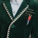 Rocky Velvet Blazer-Konges Slojd FW25