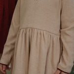 Roli Lurex Bow Dress-Konges Slojd FW25