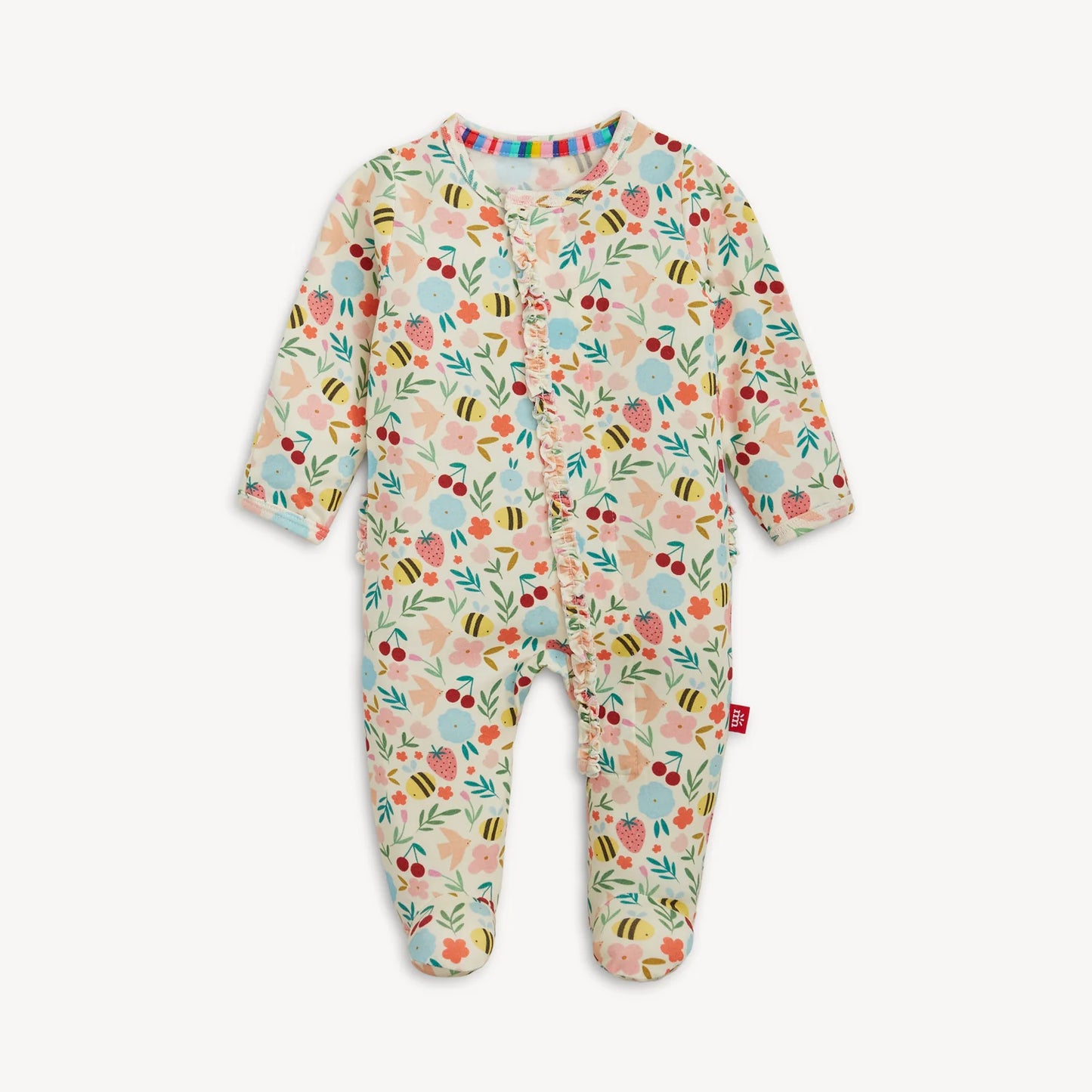 Honeyblossom Ruffle Magnetic Footie - Magnetic Me SP26