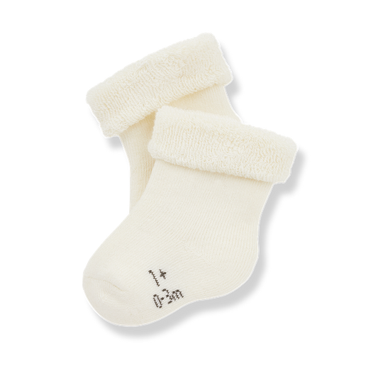 Terry Lined Baby Sock-One More in the Family SP26