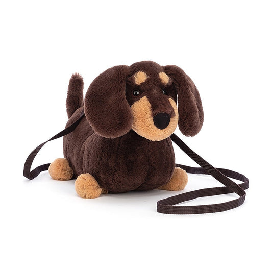 Otto Sausage Dog Shoulder Bag- Jellycat