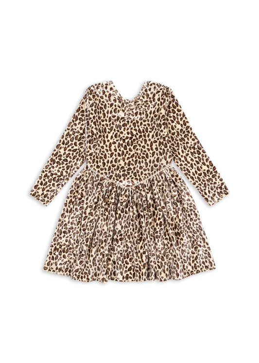 Carlito Leopard  Dress-Konges Slojd FW25