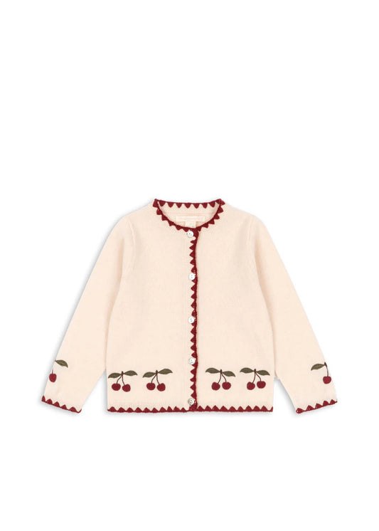 Colette Cherry Cardigan-Konges Slojd FW25