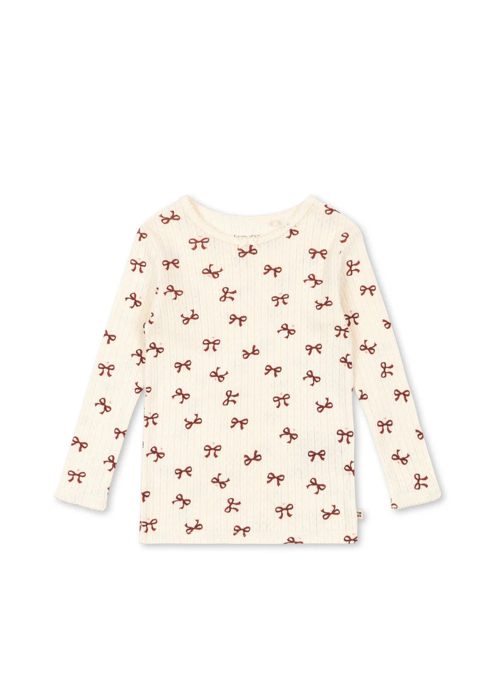 Minnie Pointelle Blouse -Konges Slojd FW25
