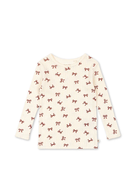 Minnie Pointelle Blouse -Konges Slojd FW25