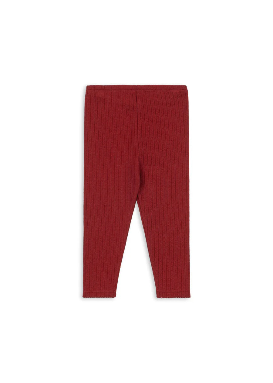 Minnie Pointelle Pant -Konges Slojd FW25