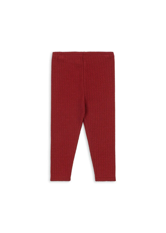 Minnie Pointelle Pant -Konges Slojd FW25