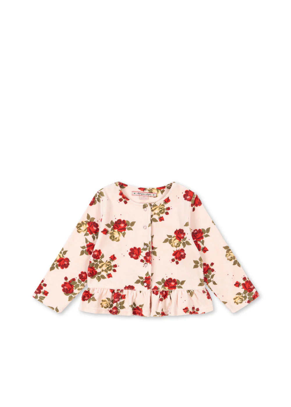 Velula Floral Cardigan-Konges Slojd FW25