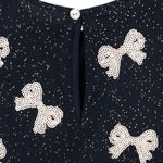 Yvone Bow  Dress-Konges Slojd FW25