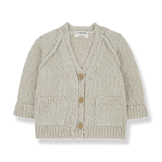 Cream Cardigan - One More in the Family SP24