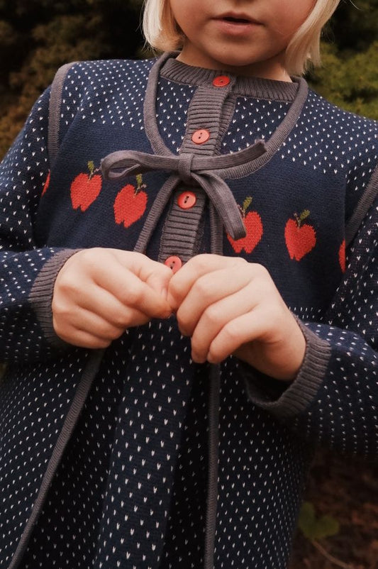 Ester Knit Apple Dress- Floss FW25