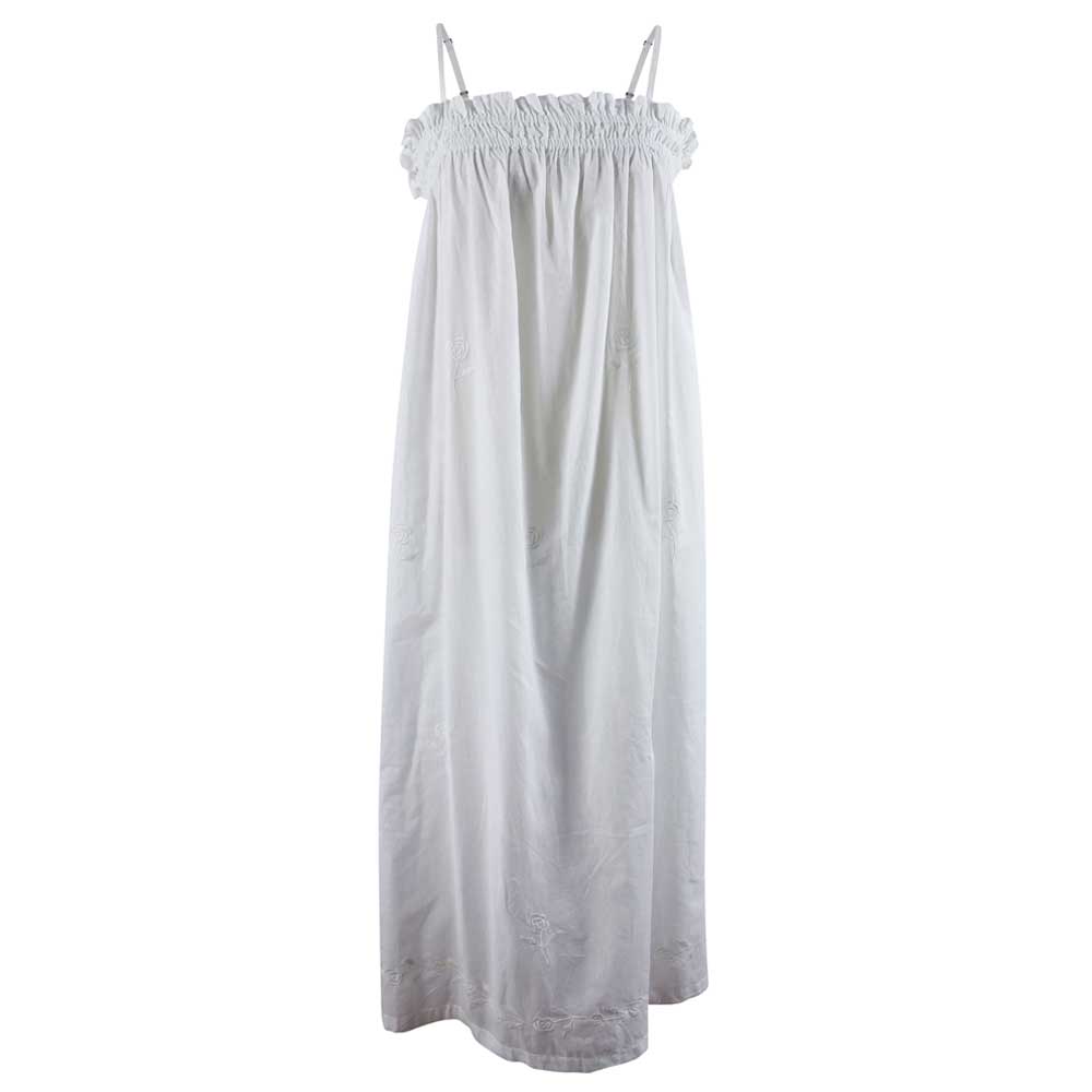 Francesca Spaghetti Strap Nightgown - Powell Craft