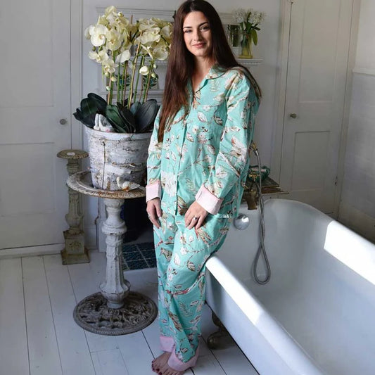 Mint Blossom Pajamas - Powell Craft