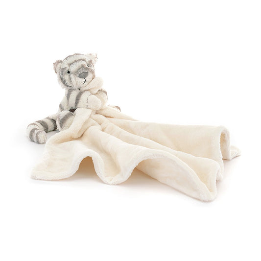 Bashful Snow Tiger Soother - Jellycat