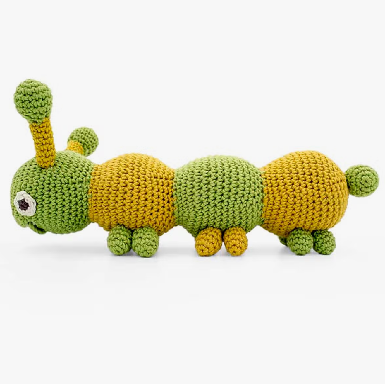 Green Caterpillar Soothing Toy - Myum Toys