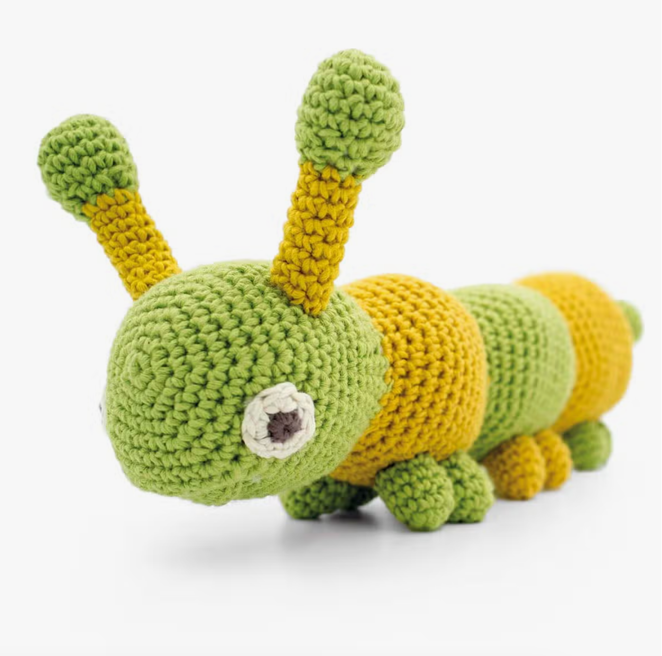 Green Caterpillar Soothing Toy - Myum Toys