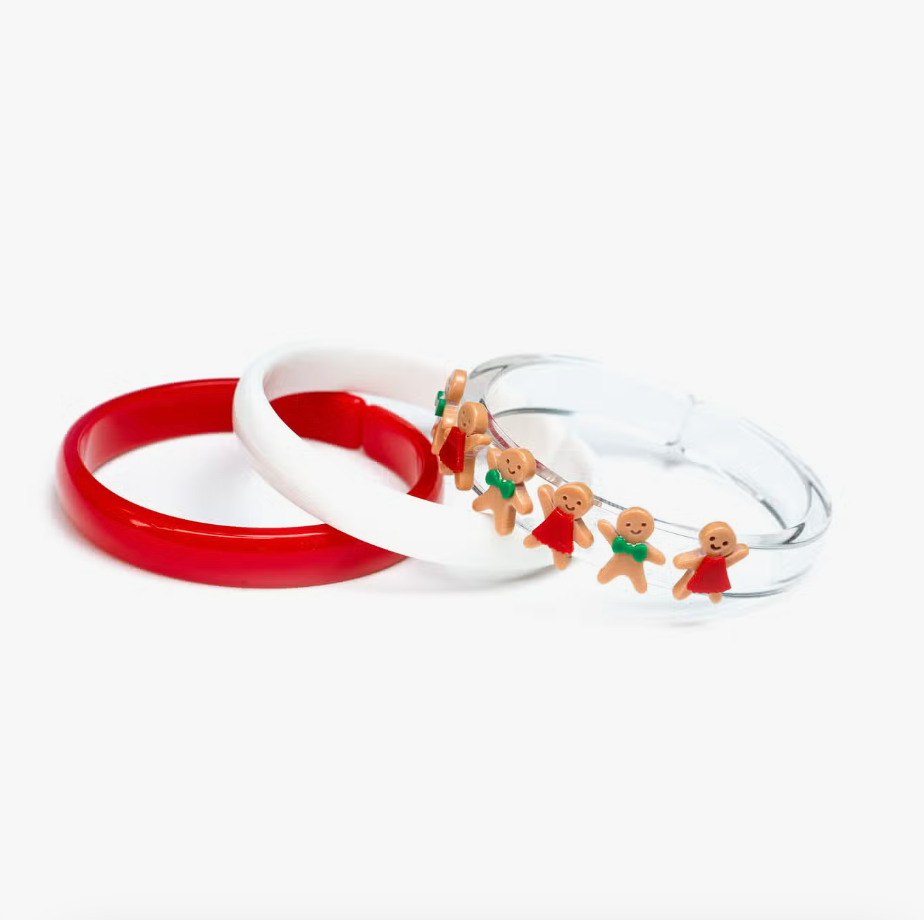 Gingerbread Bangles (Set of 3) - Lilies and Roses