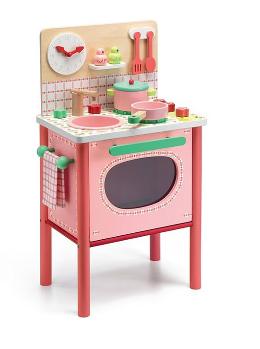 Lila's Wooden Cooker Set - Djeco