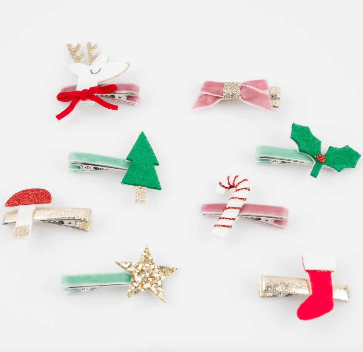 Christmas Icon Hair Clips - Meri Meri