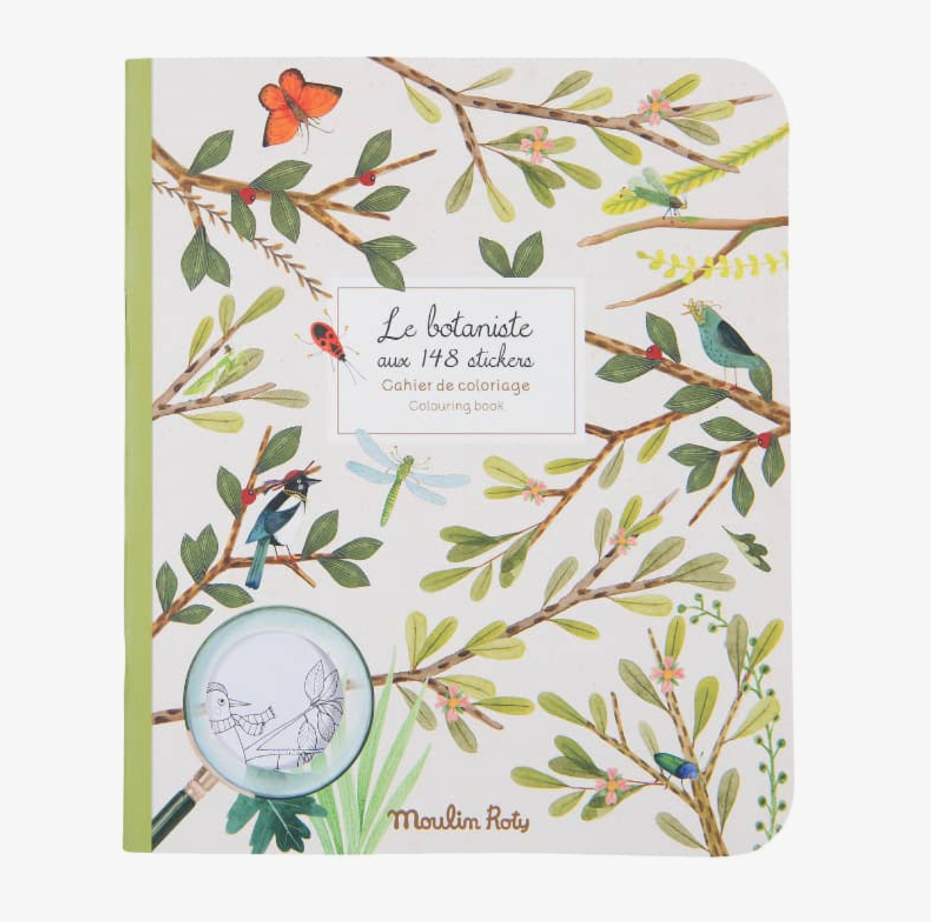 Botanist/Garden Coloring Book and Stickers Box - Speedy Monkey