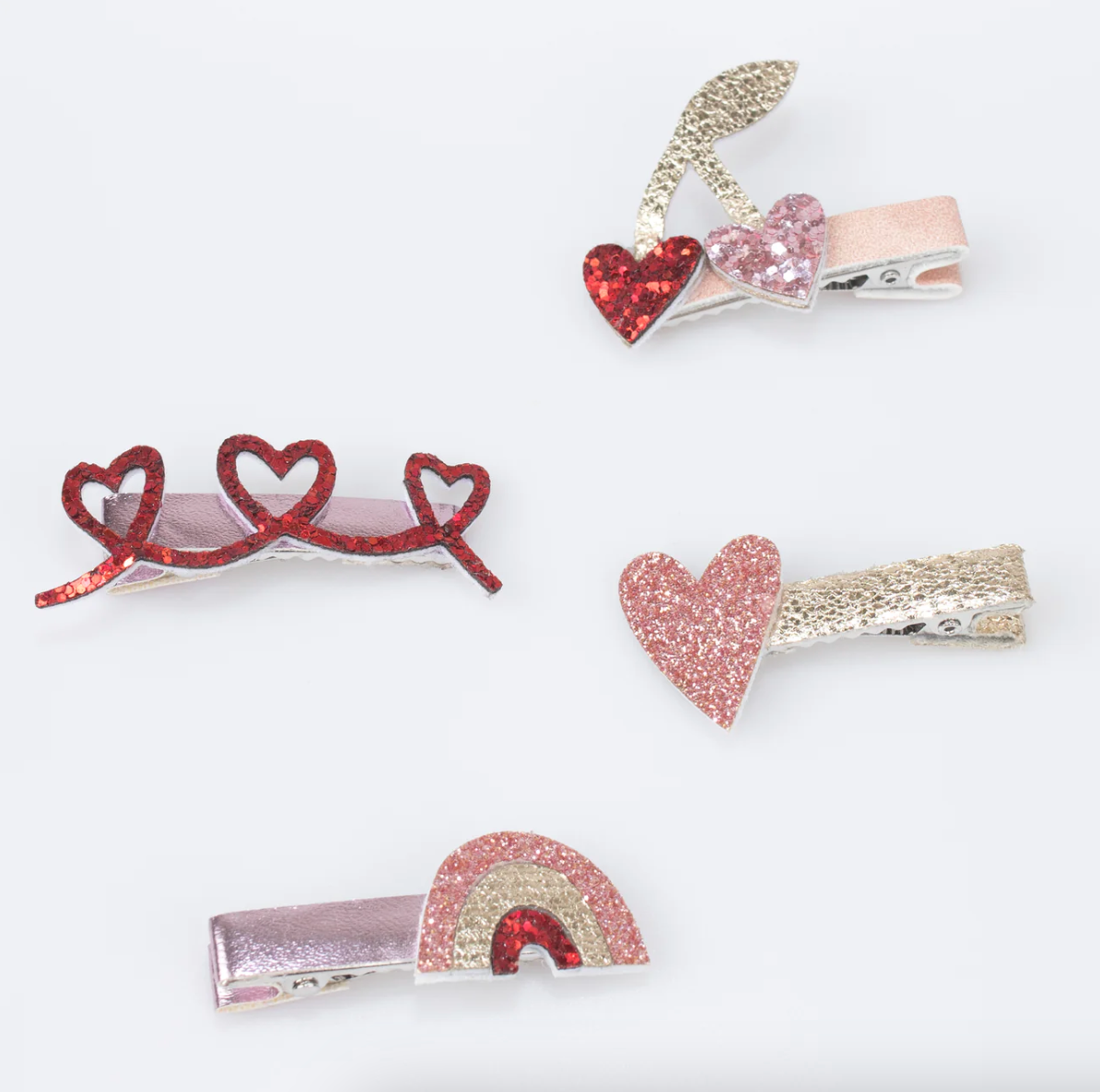 Valentine's Hair Clips - Meri Meri