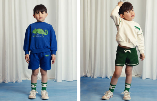 Lizard Sweatshirt-Mini Rodini SP25