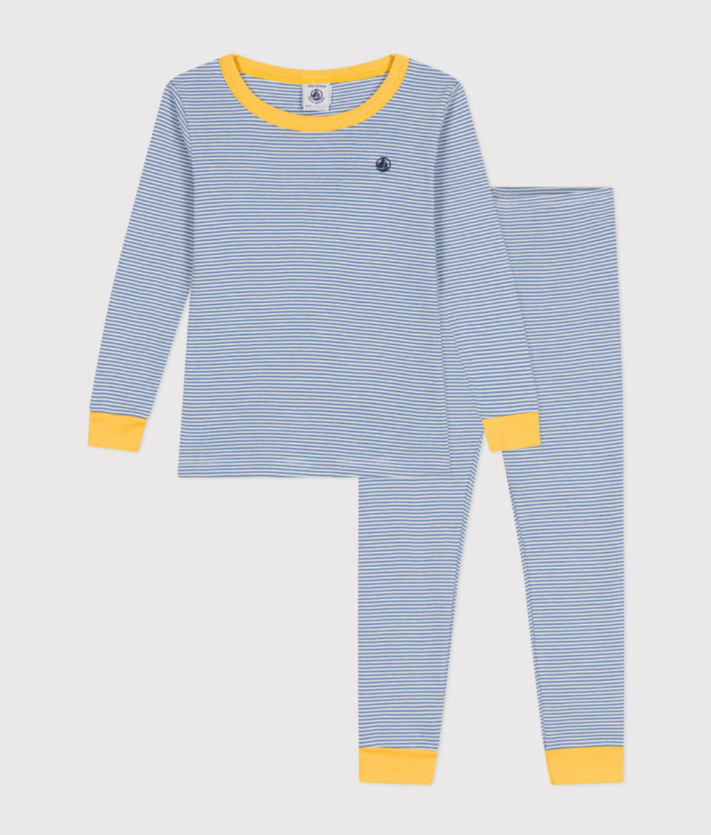 Cotton Pajama Set - Petit Bateau FW24