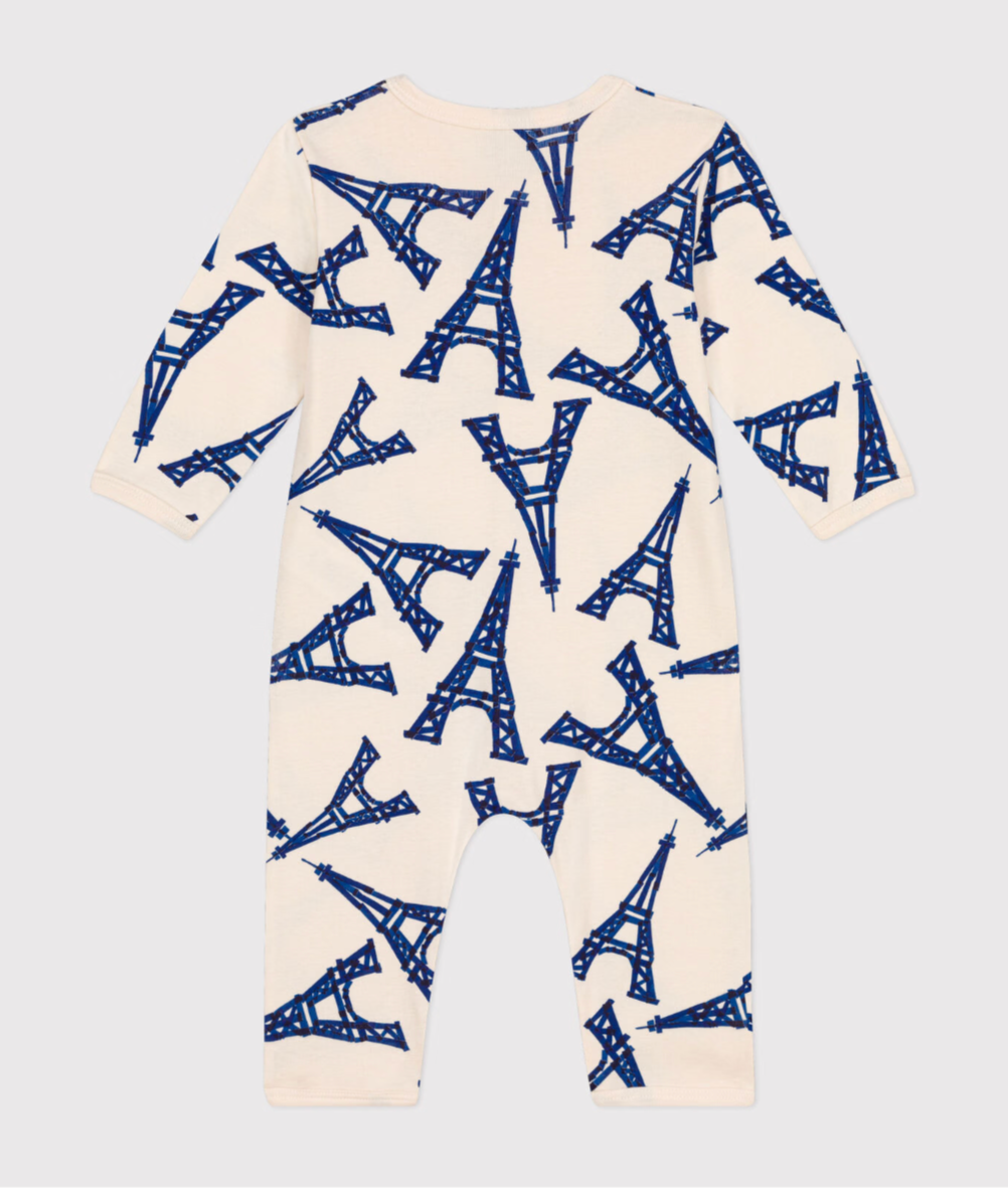 Eiffel Tower Romper - Petit Bateau FW24