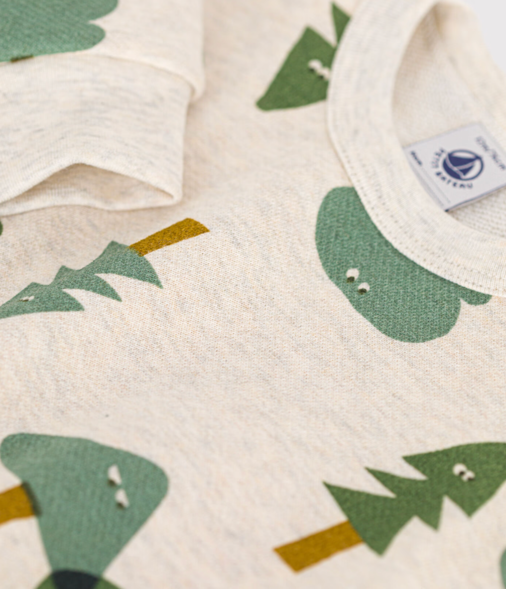 Trees Fleece Sweatshirt - Petit Bateau FW24